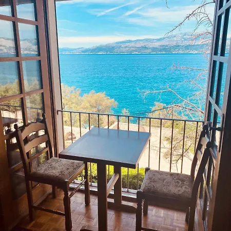 Apartmenthaus Punta **** Splitska Exterior foto